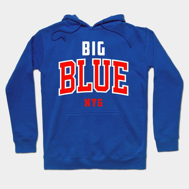 Big Blue New York Hoodie by funandgames